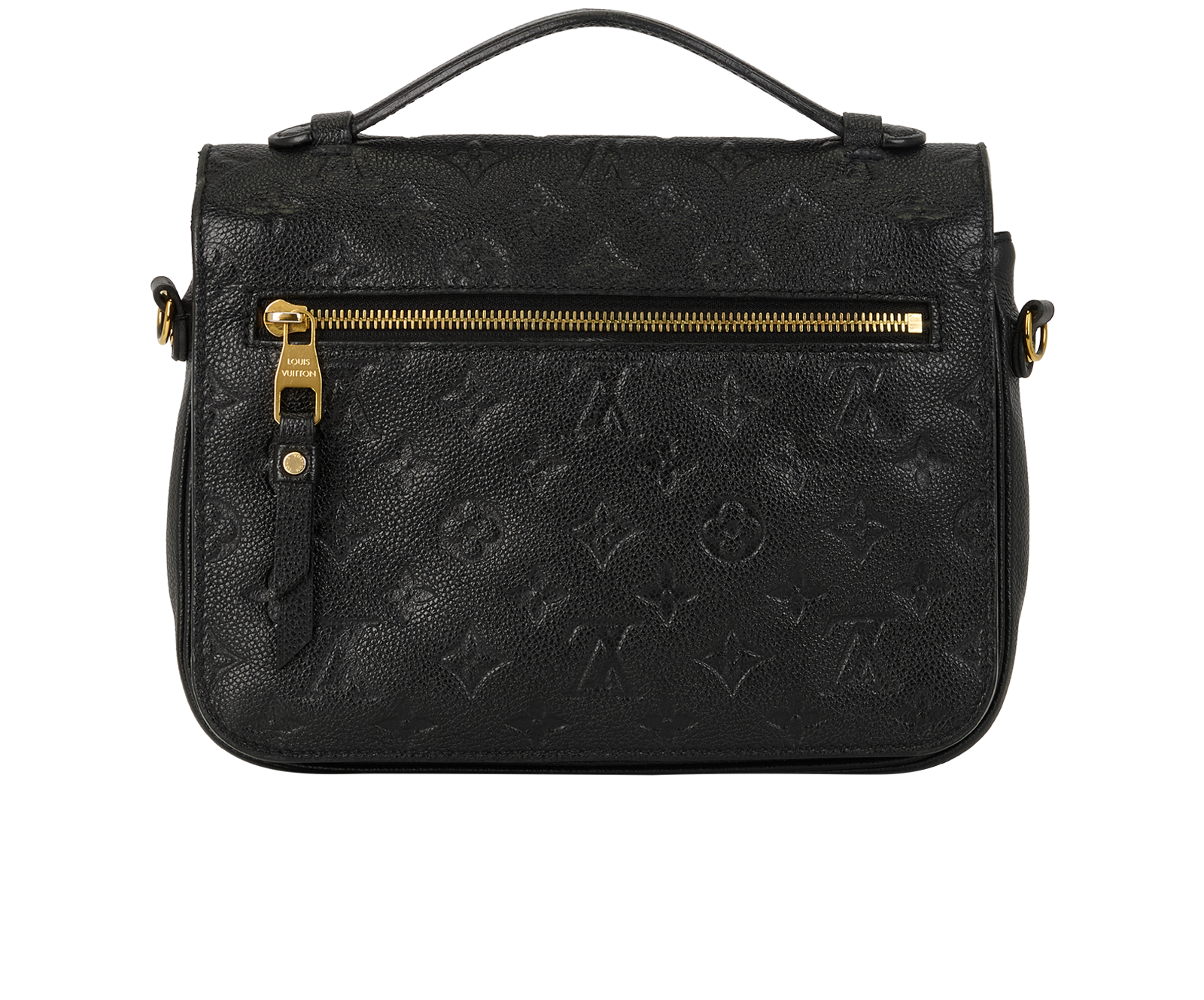Monogram Empreinte Pochette Metis, &pound;1,100, Handbags, Black, Leather, Back view